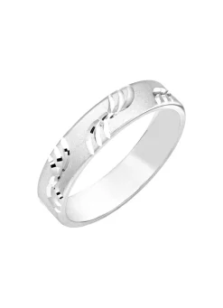 Partnerring mit Diamantmuster