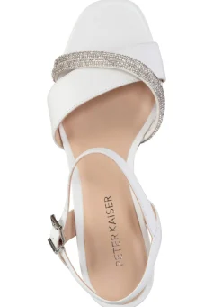 Peter Kaiser Sandalette mit Glitzersteinchen