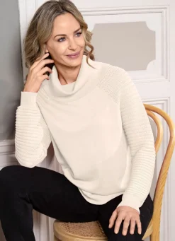 Pima-Pullover in Feinstrick