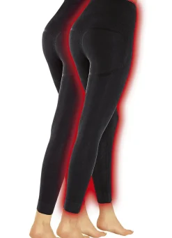 Polar-Mikrofaser Zweierpack Thermoleggings