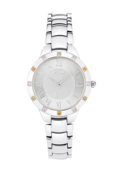 Pools 2623 – Elegante Damenuhr mit farbenfrohen Akzenten