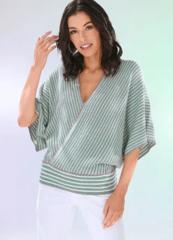 Pulli in Wickeloptik