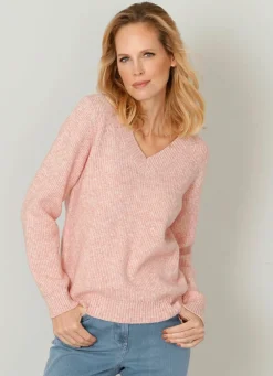 Pullover aus Effektgarn