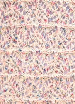 Pullover aus hochwertigem Multicolor-Effektgarn