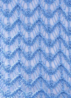 Pullover aus hochwertigem Glanzeffektgarn