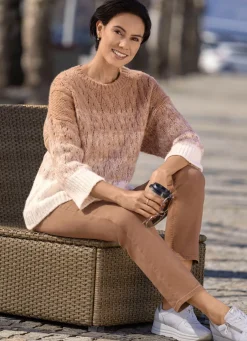 Pullover in Farbverlauf