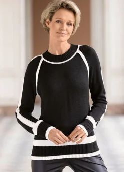 Pullover in Feinstrick