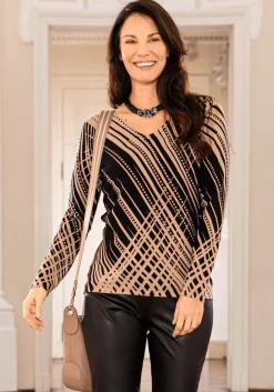 Pullover in Feinstrick