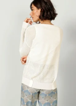 Pullover in Feinstrick