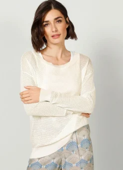 Pullover in Feinstrick