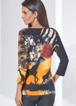 Pullover in Feinstrick