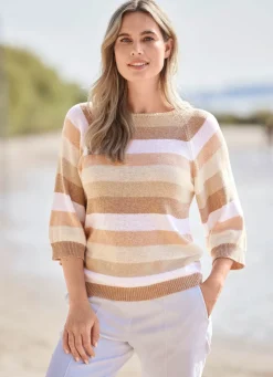 Pullover in Feinstrick