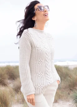 Pullover in flauschig weichem Grobstrick