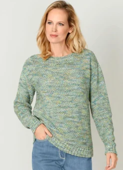 Pullover in Garnmix