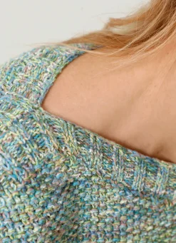 Pullover in Garnmix