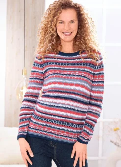 Pullover in Garnmix