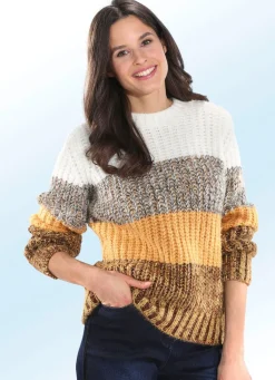 Pullover in Grobstrick