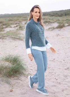 Pullover in 2-in-1-Optik