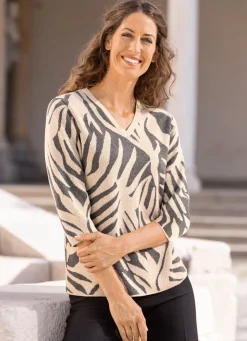 Pullover in Jacquard-Dessin