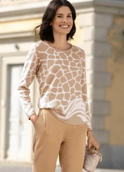 Pullover in Jacquard-Dessin