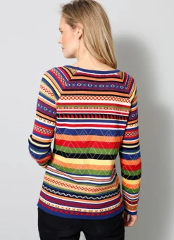 Pullover in Jacquard-Dessin