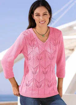 Pullover in Mustermix