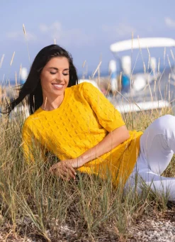 Pullover in Mustermix