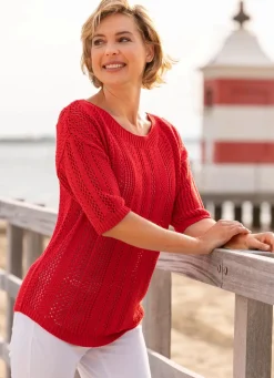 Pullover in Mustermix