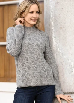 Pullover in Perlfang