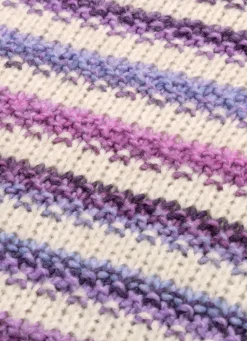 Pullover in Streifendessin