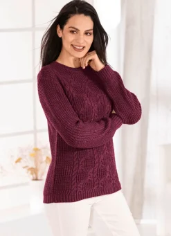 Pullover in Strickmix