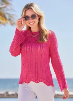 Pullover in tollem Mustermix