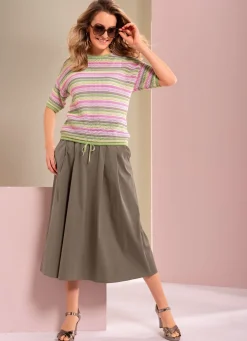 Pullover in tollem Streifendessin