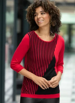 Pullover in weich fließendem Feinstrick