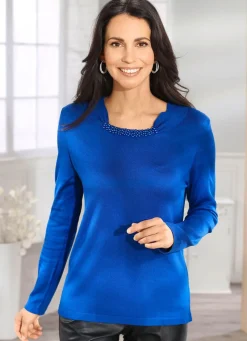 Pullover in weich fließender Qualität