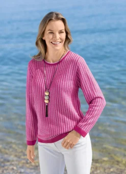 Pullover mit Alloverstruktur