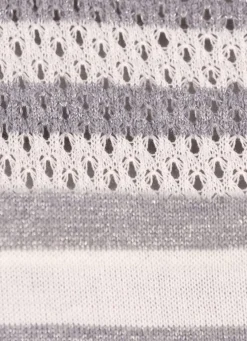 Pullover mit dezentem Glitzereffekt