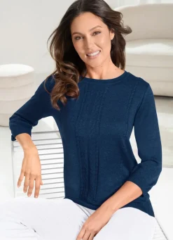 Pullover mit edlem Glanz