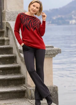 Pullover mit edler Strasszier