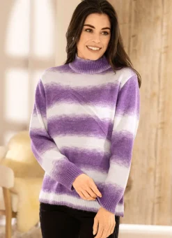 Pullover mit Farbverlauf