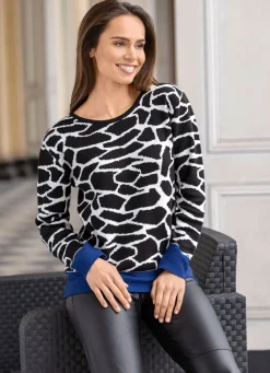 Pullover mit Glitzereffekten