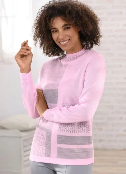 Pullover mit Jacquard-Dessin