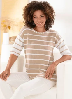 Pullover mit pfiffigen Kontrasten