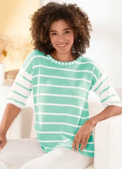 Pullover mit pfiffigen Kontrasten