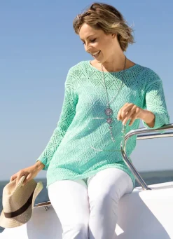 Pullover mit Rautendessin