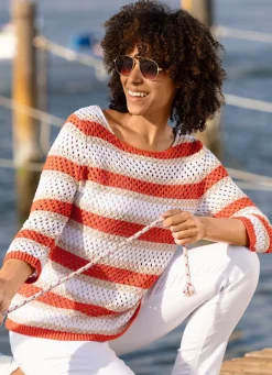 Pullover mit recycelter Baumwolle