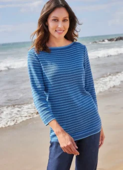 Pullover mit recycelter Baumwolle