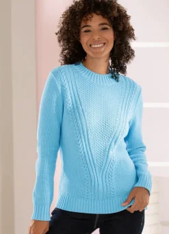 Pullover mit recycelter Baumwolle