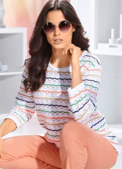 Pullover mit recycelter Baumwolle