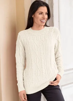 Pullover mit recycelter Baumwolle